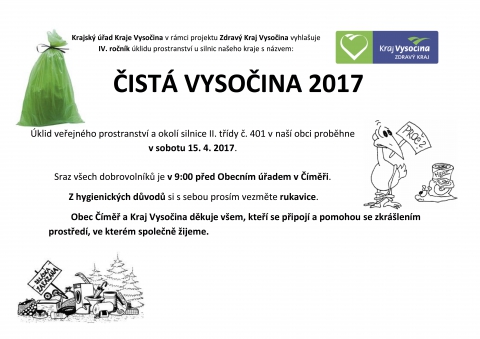 Čistá Vysočina 2017
